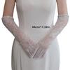 Brautärmel für Junggesellinnenabschied Dekorationen Braut To Be Geschenk Brautparty Hochzeit Weiße Spitze Perlen