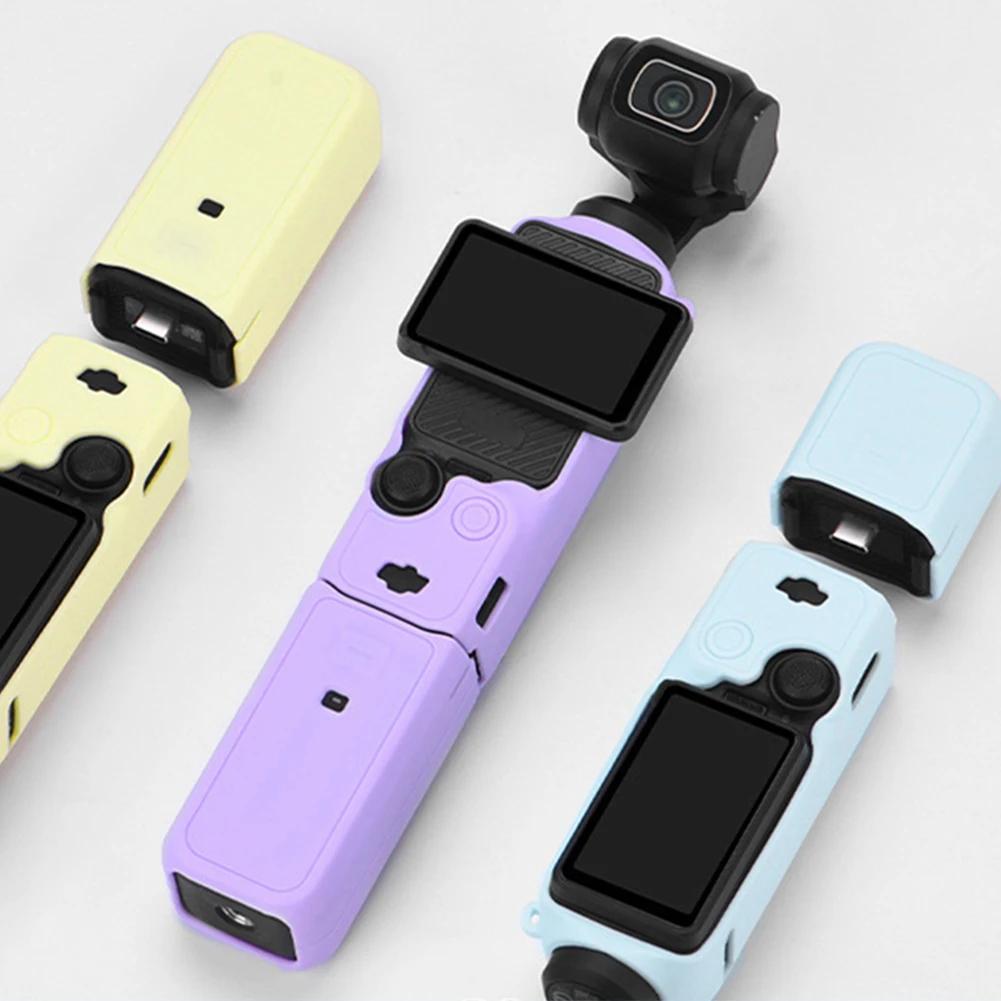 Silicone Cover for DJI OSMO Pocket 3 Protective Cover Accessories All-round Protection Solid Color Camera Shell Accessories