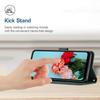 For Xiaomi Redmi K70E 5G/Poco X6 Pro 5G Phone Case Wallet PU Leather Flip Line Imprinted Cover