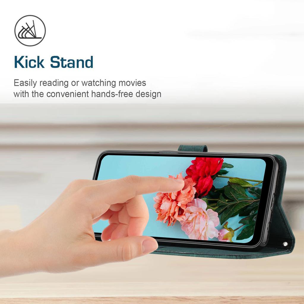 For Xiaomi Redmi K70E 5G/Poco X6 Pro 5G Phone Case Wallet PU Leather Flip Line Imprinted Cover