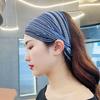 Pearl Organza Hairbands Multicolor Turban Headband Elegant White Hair Cower  Face Wash