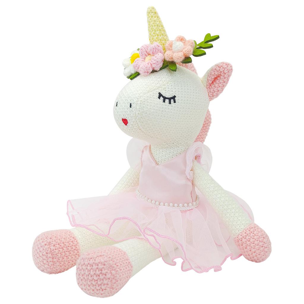 Unicorn Plush Toy With Pp Cotton Filling For Kids Girls Boys Gift