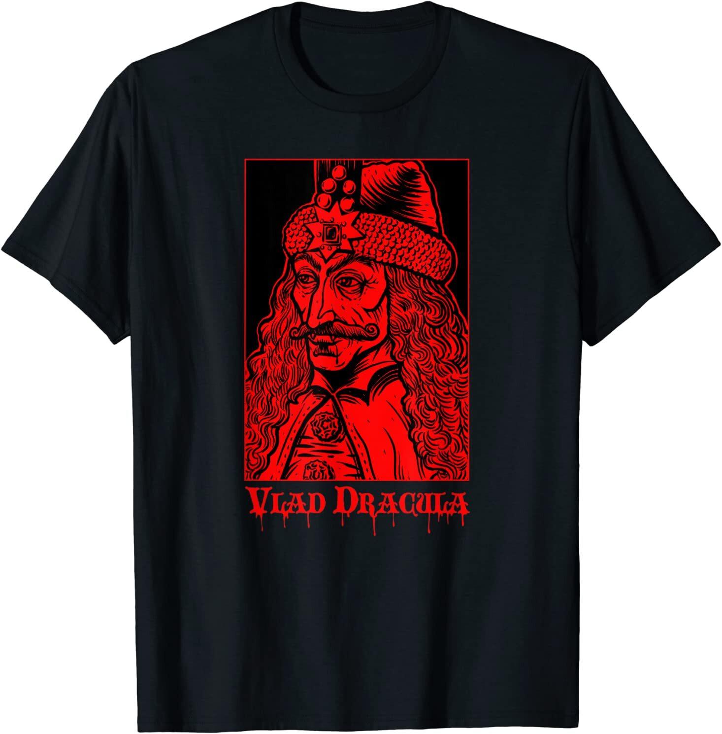 VLAD THE IMPALER DRACULA VAMPIRE NOSFERATU TRANSYLVANIA T-Shirt Size S-4xl XL