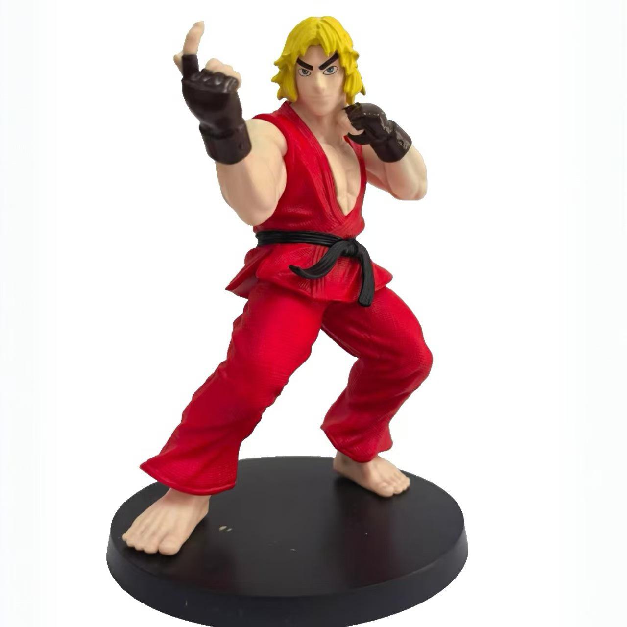 Street Fighter Ken & Ryu 97 Figure - King of Fighters Car Ornament Gift