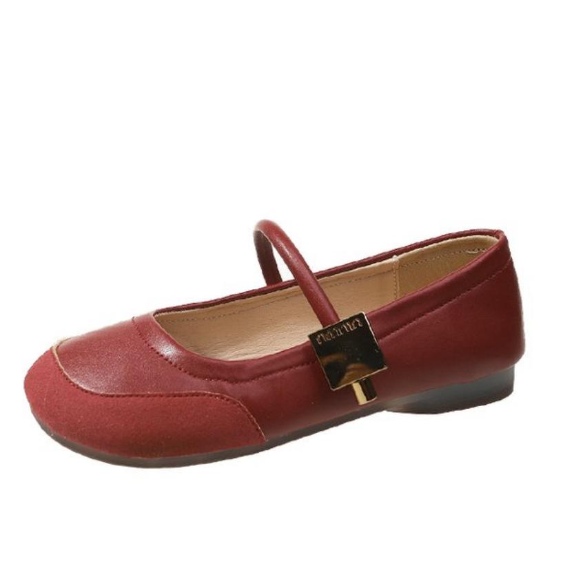 Fashion Designer Mary Janes Shoes Women Ballet Flats Lolita Sling Shoes 2025 Trend Ladies Elegant Loafers Zapatos Oxford Mujer Moccasins