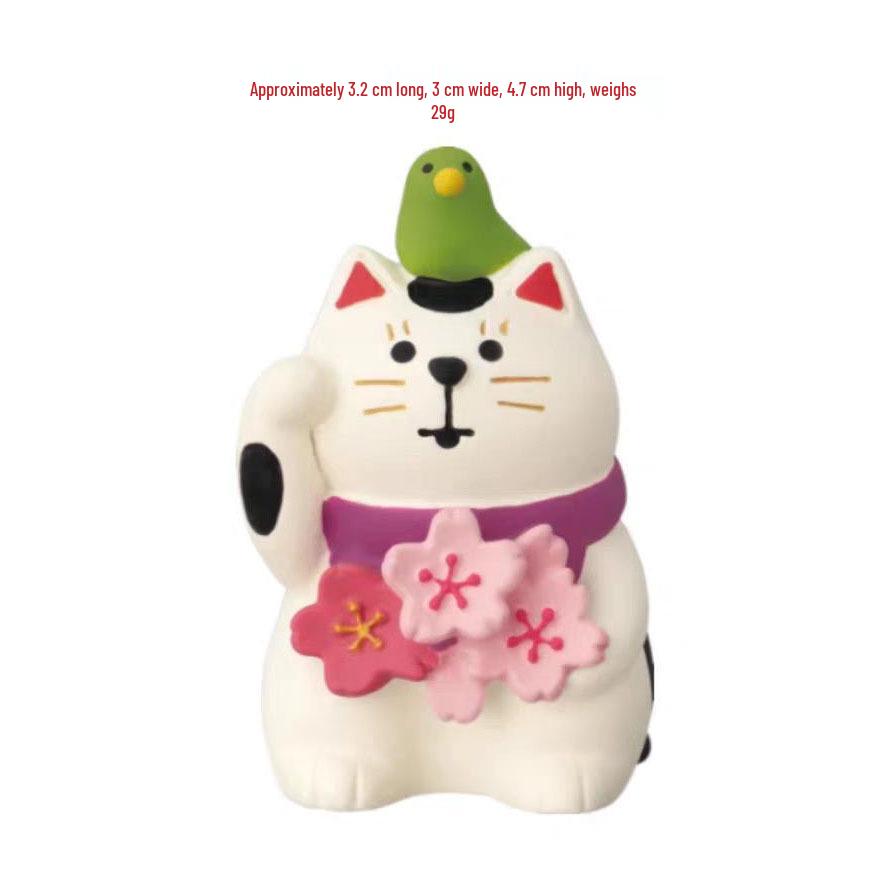 Cherry Blossom Resin Ornaments - Creative Handicrafts & Decorative Toys Blind Box Accessories