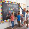 Cartoon Pattern Bulletin Board Border Sticker Learning Wall Sticker  Classroom Decoration