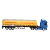 Oil Tanker Truck 1:50 Tractor Trailer Toy Transport Vehicles Truck Model Toys for Boys Gifts Yellow