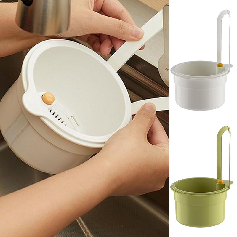 Sink Strainer Basket Anti-odor Food Wash Drain Basket Kitchen Tool Fruits Washing Drains Colander for Counter Home Apartment