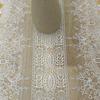 French White Embroidered Coffee Table Table Cloth Retro Style TV Cabinet Decorative Cloth Cover Towel Water Soluble Lace Mesh Table Flag