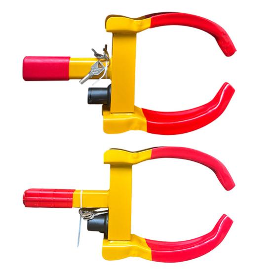 Zámek na kolo Bezpečnostní zámek na auto Vysoce pevná odolná konstrukce Univerzální Jednoduchá instalace Bezpečný zámek na kolo proti krádeži s klíči