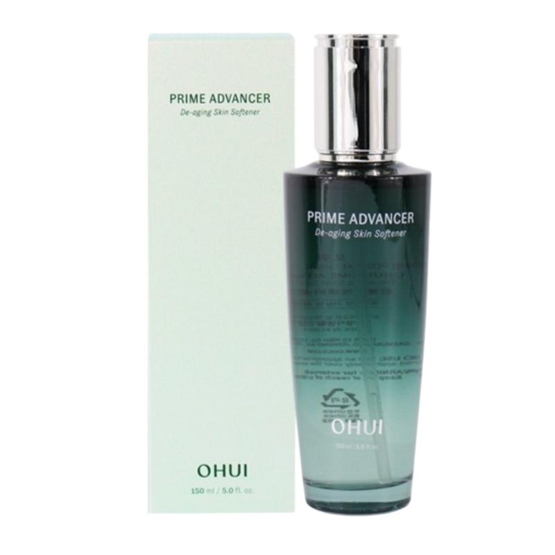 Ohui Prime Advancer De-Aging Skin Softener 150ml – Anti-Aging Toner with Peptides & Botanical Extracts, Hydrating & Firming Korean Skincare