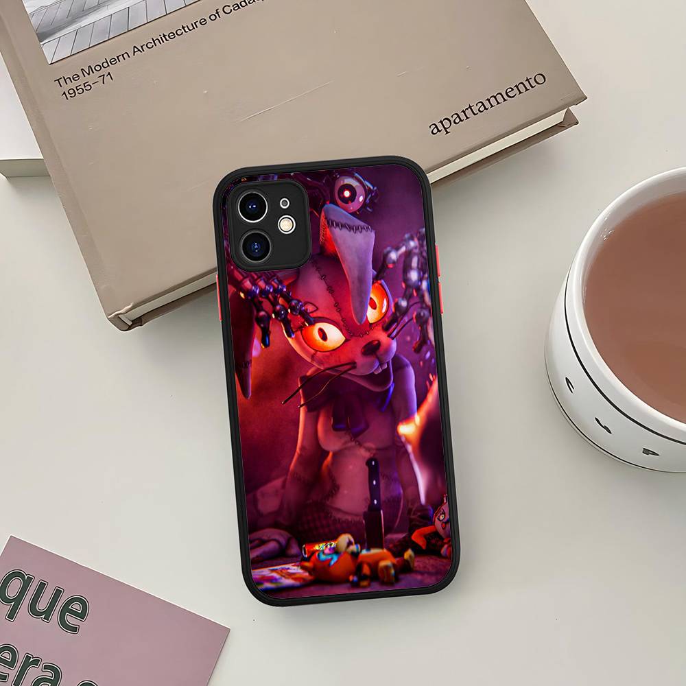 Five-Nights-At-Freddys Handyhülle Für IPhone 16 15 14 13 12 11 Pro Max 7 8 6 6s Plus Mattes Cover