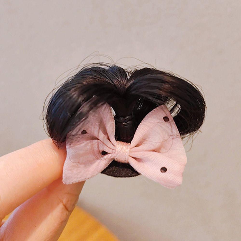 Funny Kids Wig Hairpin Headdress Flower Bow Hair Clip Headwear Baby Girl Hair Clip  Newborn