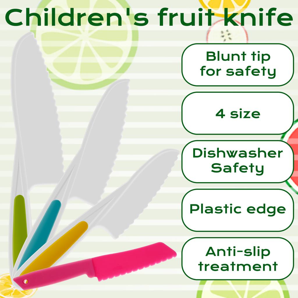 Montessori Toy Safe Kids Cooking Cutter Set with Wooden Cutter Serrated Cutter Potato Cutter Peeler Little Chef Cooking Tools