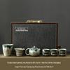 Haofeng Chinese Lotus Kung Fu Tea Set Gift Box