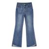 Women's High-Waist Slim Fit Flared Jeans