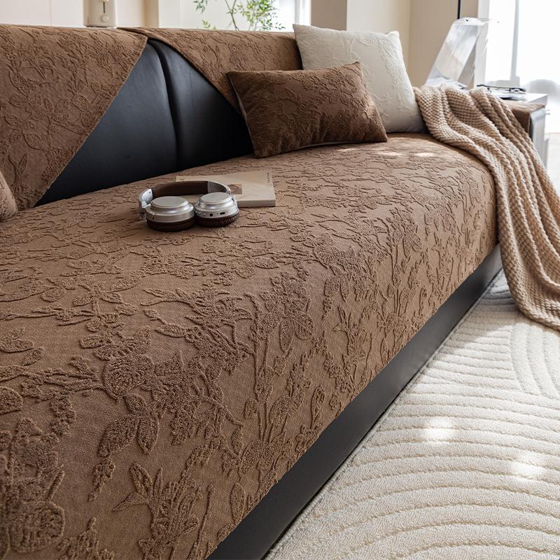 s Jacquard Sofakissen Handtücher Neue Multifunktionale Staubschutzhülle Bequem Atmungsaktiv Und Hautfreundlich Faltenbeständige Sofamatte 70x70cm 1pcs
