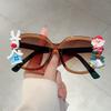 Party Decorate Sunglasses Women For Men Merry Christmas Luxury Brand Designer Vintage Popular Punk Funny Personality Sun Glasses
