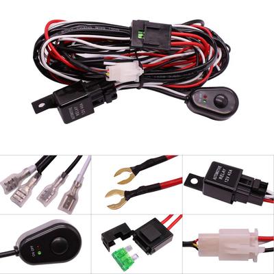 YUNPICAR Relay Harness for Lights, Fog Lights, Expansion Switch, DC 12 V, Control Box,