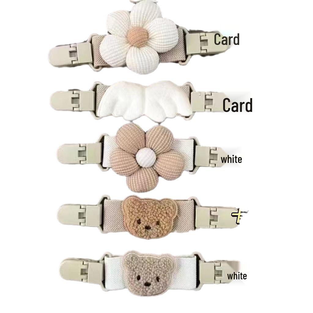 Dziecięce Kreskówkowe Regulowane Elastyczne Szelki z Bezpiecznymi Klipsami na Guziki