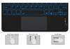 Samsung Tablet S10lite Seven-Color Backlit Bluetooth Keyboard Leather Case for S9FE Galaxy