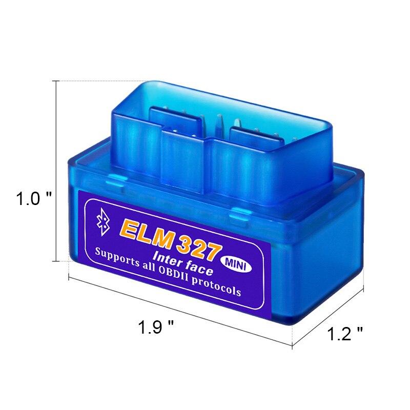 Mini Bluetooth MINI ELM327 Bluetooth OBD2 Car Tester V2.1