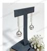 S925 Sterling Silver Pearl Dangle Earrings - Fashionable Temperament Studs