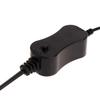 Aquariumleuchte LED Clip-Leuchte für Fische für Becken Separater Netzschalter Stromspar