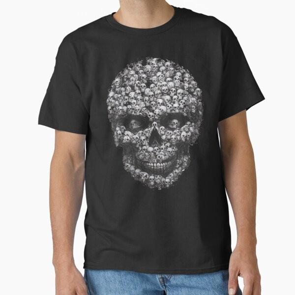 Skull From Skulls Classic Tshirt Made In Usaaus Tshirt S2xl