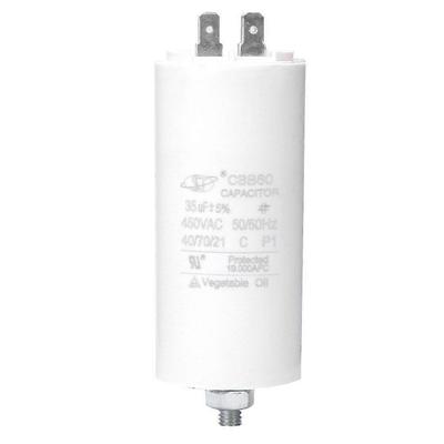 CBB60 450V 35uf Motor Anlauf Betriebskondensator mit Schraubmutter für Waschmaschine