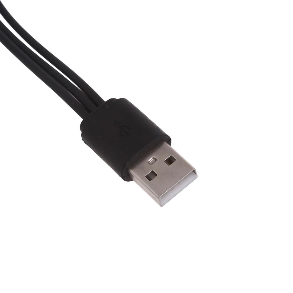 Multi Charging Cable USB C Splitter Cable 1/2/3/4 in 1 Fast Charging Cord with 1/2/3/4 Type-C Male Port for Phone Tablet