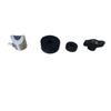 Cymbal Accessories Kit: Nut, Cap, Holder, Washer - Zinc Alloy for Hi-Hat & Crash