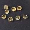 High-Quality Faceted Yellow Citrine Round Beads for DIY Wealth Bracelets & Jewelry
