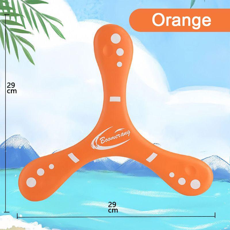 Children's Outdoor Sport Soft EVA Boomerang Flying Disc Hand Throw Spinner Interactive Parent-Child Game Decompression Toy Gifts