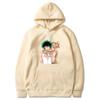 Hot Anime My Hero Academia Midoriya Izuku And Himiko Toga Print Hooded Men Women Casual Loose Hoodies Harajuku Male Sweatshirt