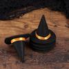 6pcs Mini Witch Hat Halloween Mini Decoration Cover for Crafts Halloween Witch Felt Witch Hats for Crafts Decoration Halloween