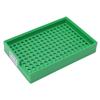 Bandeja para Tornillos PP Soporte de Almacenamiento Ranurado 3,5-4,0 mm 160 Agujeros Organizador Antiestático para el Trabajo
