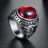 1 STuks Punk Vintage Zwart Grote Open Kruis Ring Voor Vrouwen Feest Sieraden Mannen Trendy Gotisch Goud Zilver Kleur Vinger Ringen Anillo