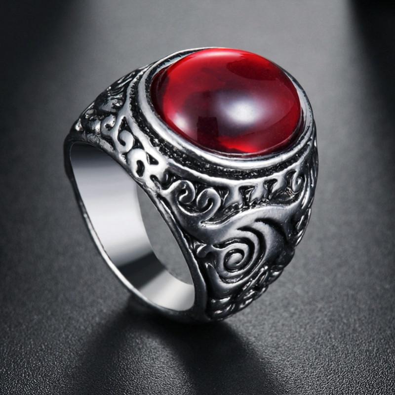 1 STuks Punk Vintage Zwart Grote Open Kruis Ring Voor Vrouwen Feest Sieraden Mannen Trendy Gotisch Goud Zilver Kleur Vinger Ringen Anillo