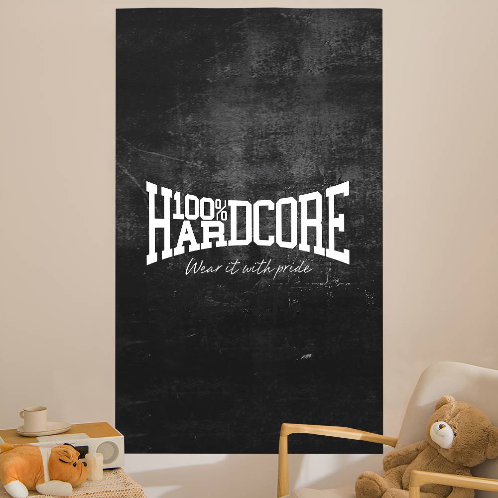 100 Hardcore Dog To The Bone Cartoon Tapestry Wall Hanging Decoration Household Home Decor