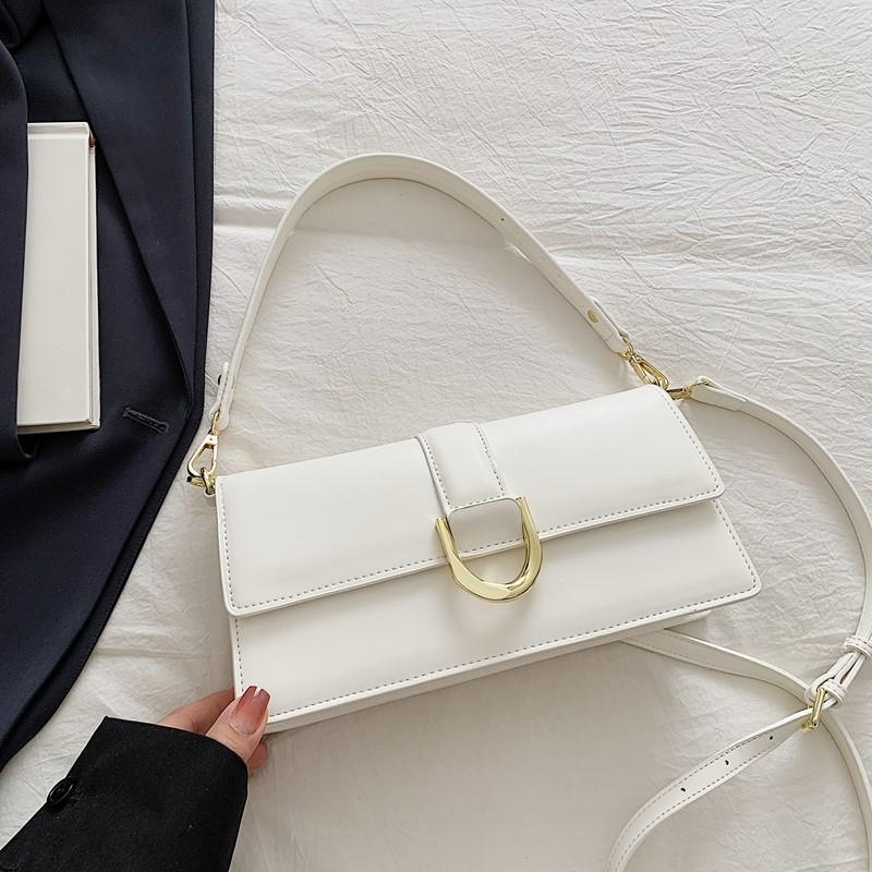 New niche design popular street shot versatile small square bag single shoulder crossbody trendy women's bag