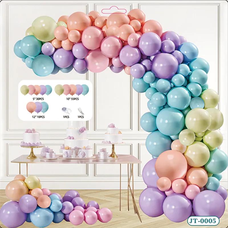 

Pink Macaron Balloons Garland Arch Kit Birthday Party Decor Kids Wedding Birthday Party Supplies Baby Shower Decor Latex Ballon