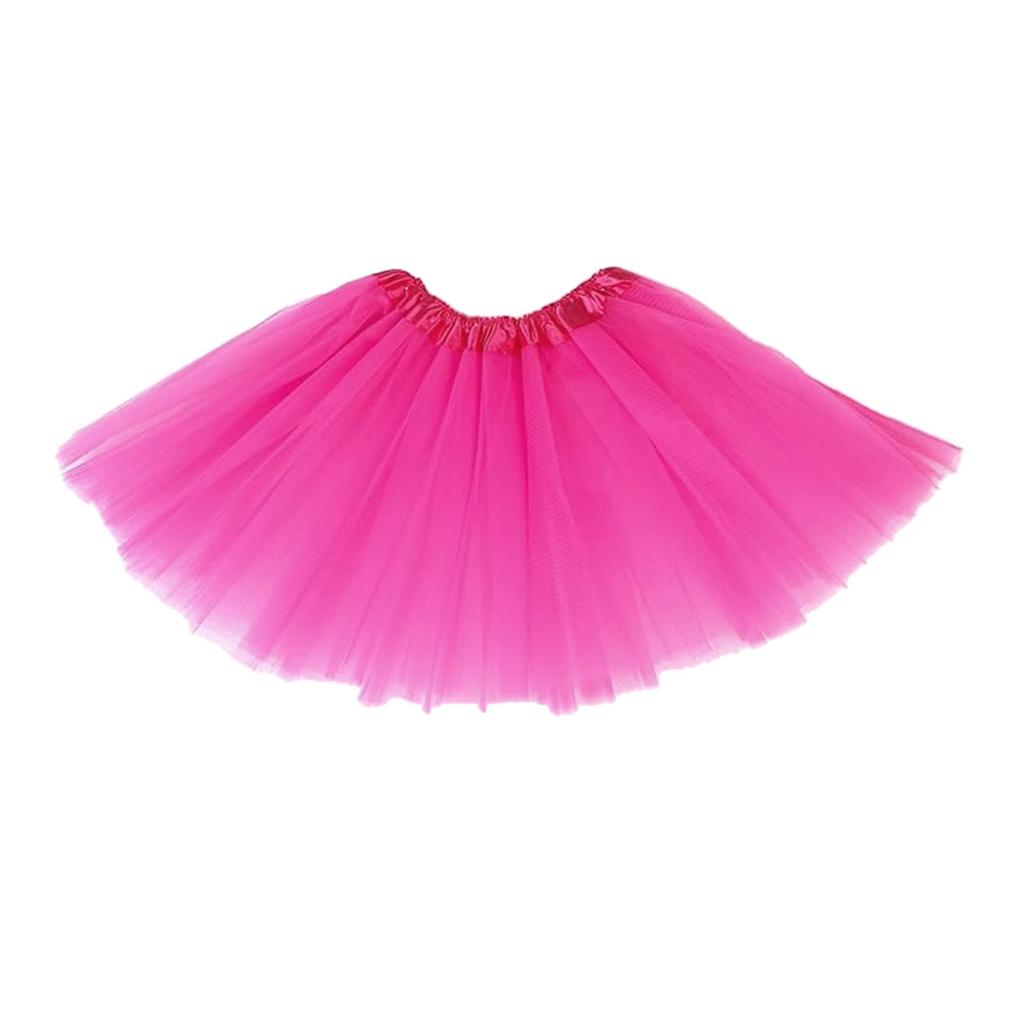 Gonna da Ballo Elegante in Tulle Colorato da Donna con Vita Elastica