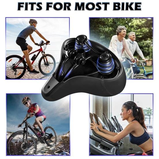 Sella Bicicletta Ergonomica Assorbimento Urti Alta Elasticità Impermeabile Antiscivolo Schiuma Bicicletta da Montagna Sella Ciclismo Fornitura Ciclismo