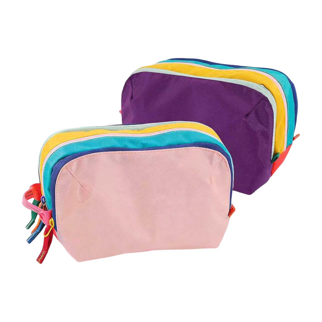Travel Cosmetic Bag Large Capacity Waterproof Toiletry Organizer with Multi Compartments for Makeup and Beauty-Essentials