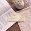 Cute Rabbit Embroidery Bookmarks Colorful Cartoon Transparent Page Marker For Students Reading Gift Daily Use