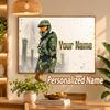 Custom Name Halo Master Chief 5D Diamond Painting Personalized Full Drill Diamond Art Kit Gift