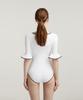 Ageunel White Snow Monokini