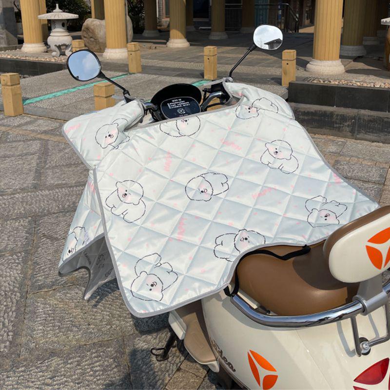 All-Season Electric Car & Motorcycle Waterproof Windshield Cover - Medium Thickness for Summer, Spring, Autumn